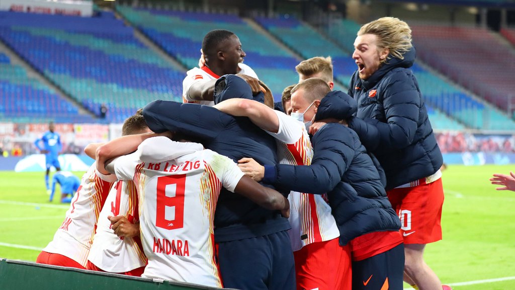 Kollektiv ausgerastet – umsonst: RB Leipzig gegen Hoffenheim.