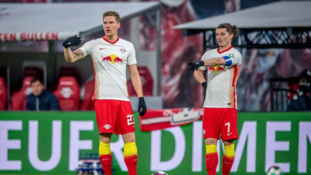 Wer kann uns ersetzen? Marcel Halstenberg und Marcel Sabitzer (r.)