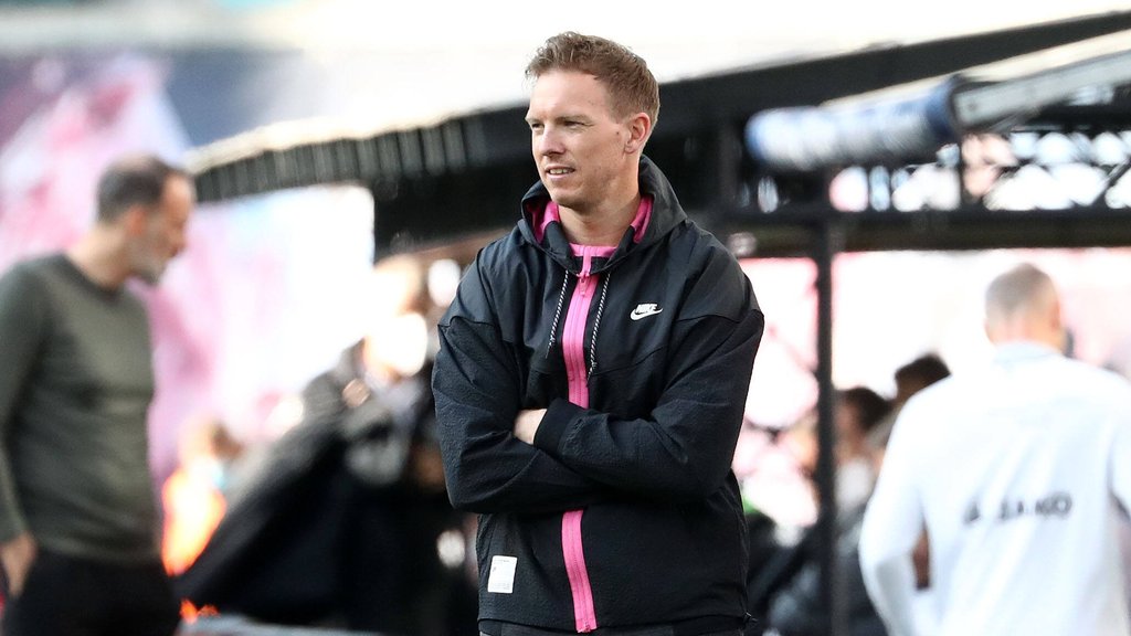 RB Leipzig - Stuttgart / 25.04.2021 Leipzig, 25.04.2021, Red Bull Arena, Fussball, 1.Bundesliga, 31. Spieltag , RB Leipz