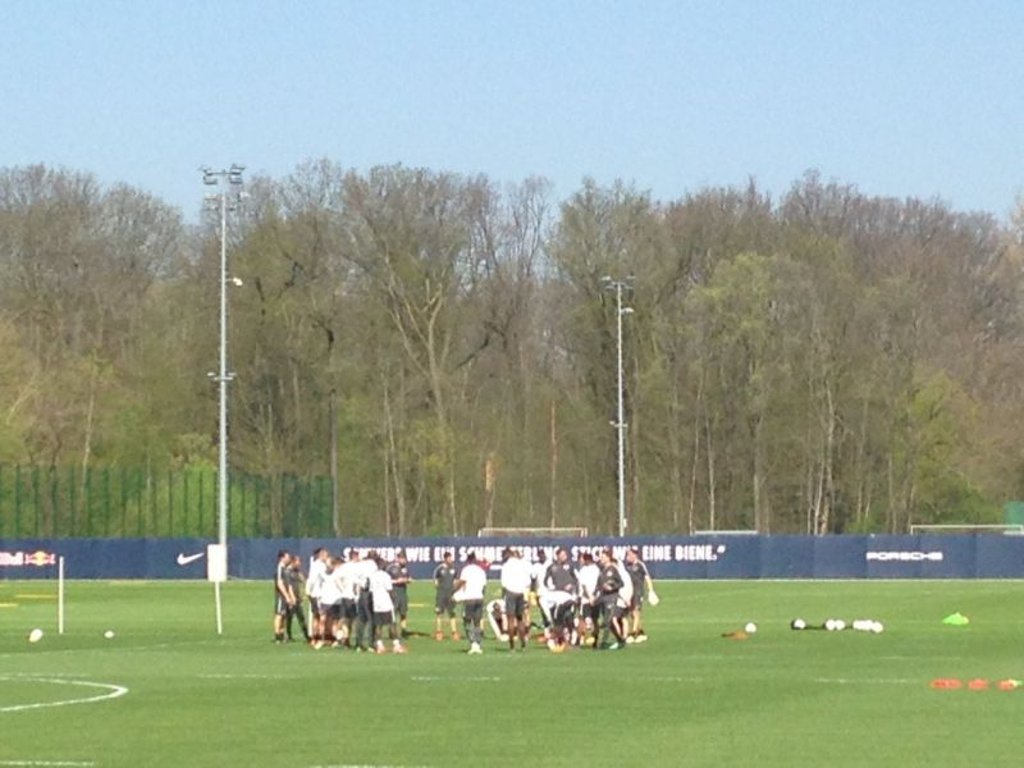 Training bei RB Leipzig am 18.04.2018