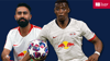 Cihan Yasarlar und Nordi Mukiele spielen FIFA für RB Leipzig.