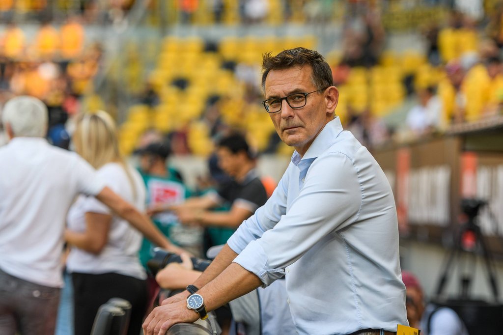 Dynamo Dresdens Manager Michael Born.