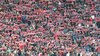 Machen beim FC Bayern München den Gästeblock voll: die RB-Fans.