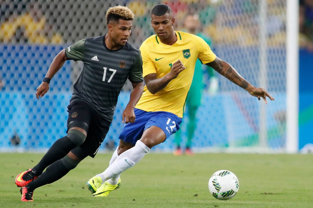 Serge Gnabry bei Olympia.