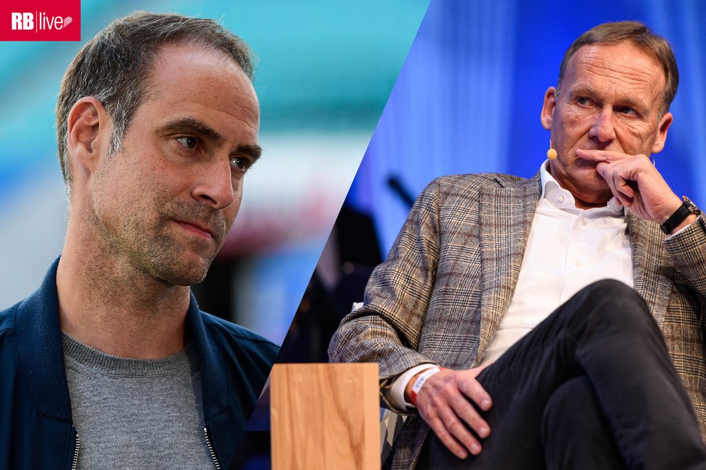 Oliver Mintzlaff und Hans-Joachim Watzke reden bei Sport1.