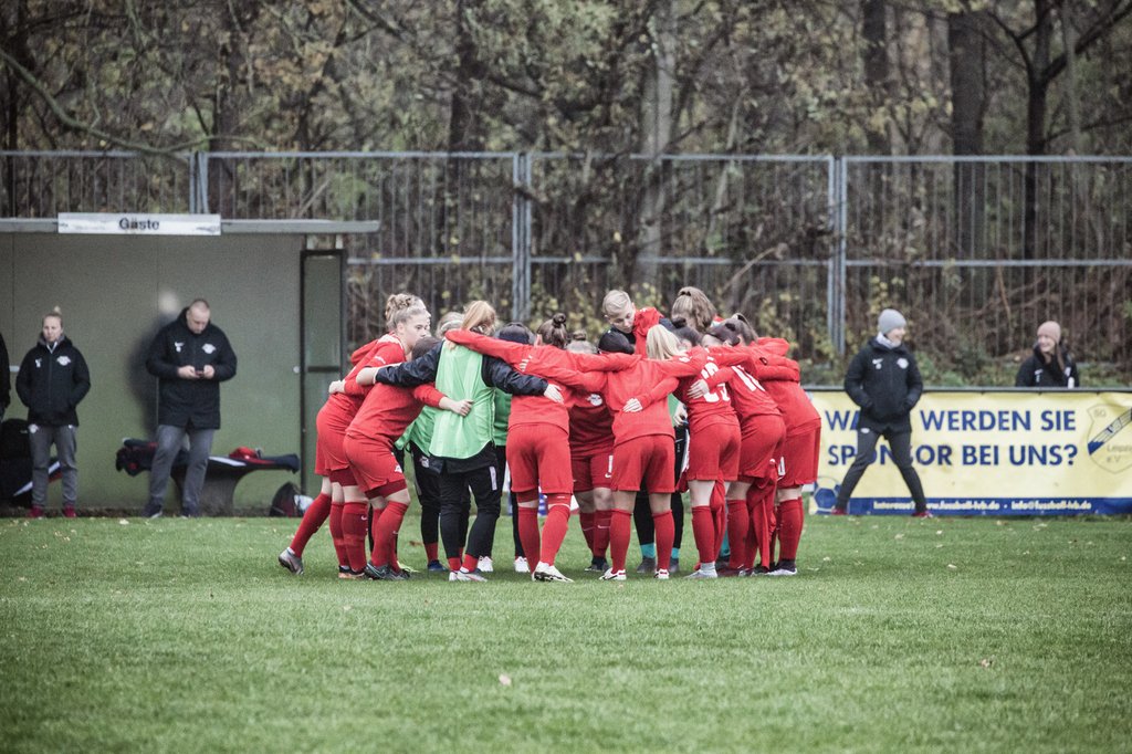 Die Frauen von RB Leipzig lassen sich im Sachsenpokal von der SG LVB nicht stoppen.