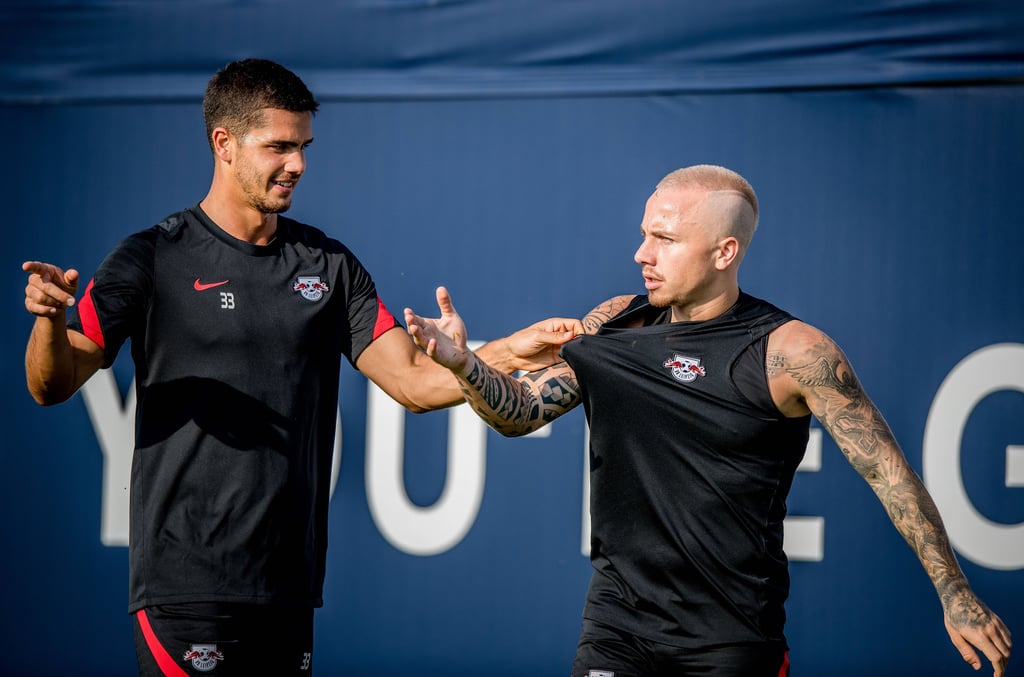 Warum spielen wir nicht? André Silva und Angeliño.