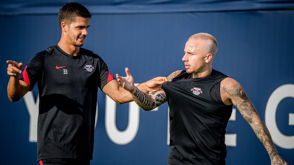 Warum spielen wir nicht? André Silva und Angeliño.