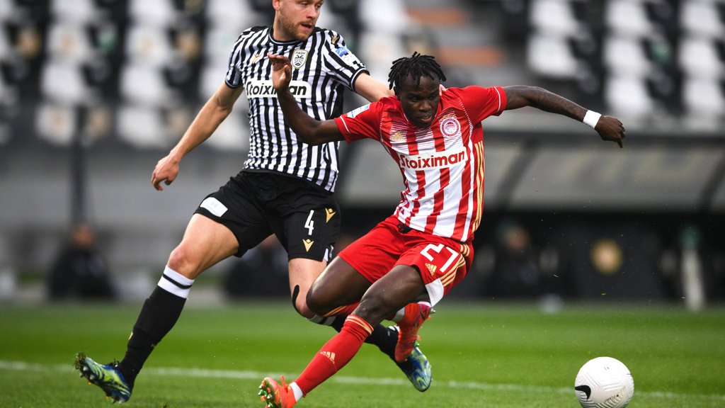 Gespielt und verloren: Bruma in der Partie gegen Saloniki