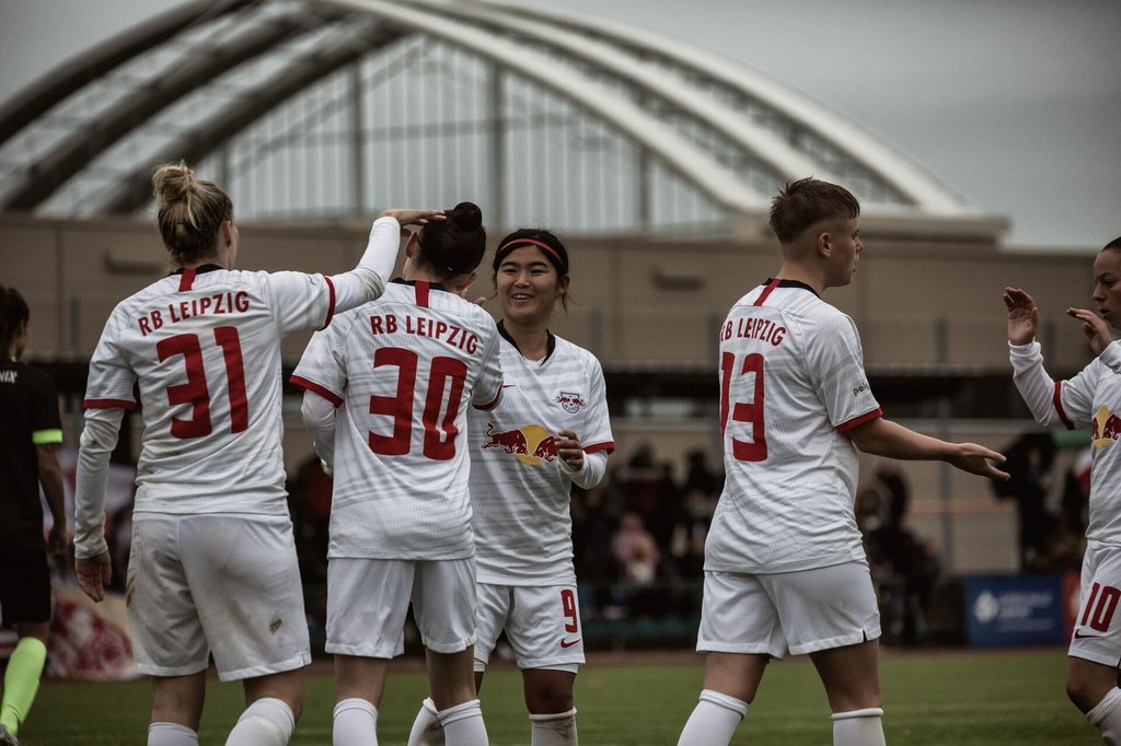 RB Leipzig Frauen spielen am Donnerstag im Landespokal. (Symbolbild)
