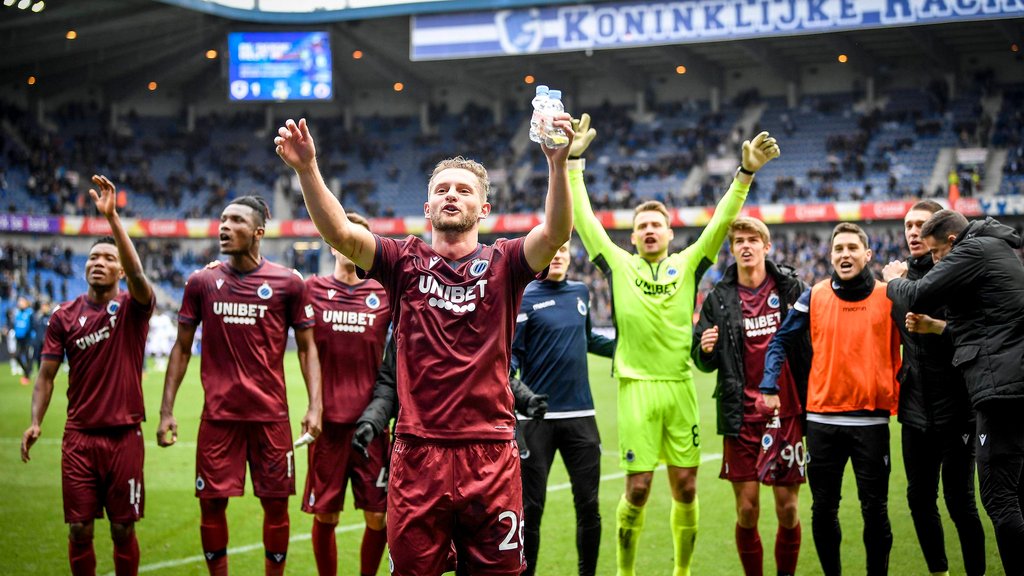 Corona-Meister nach 29 Spieltagen: Club Brügge.