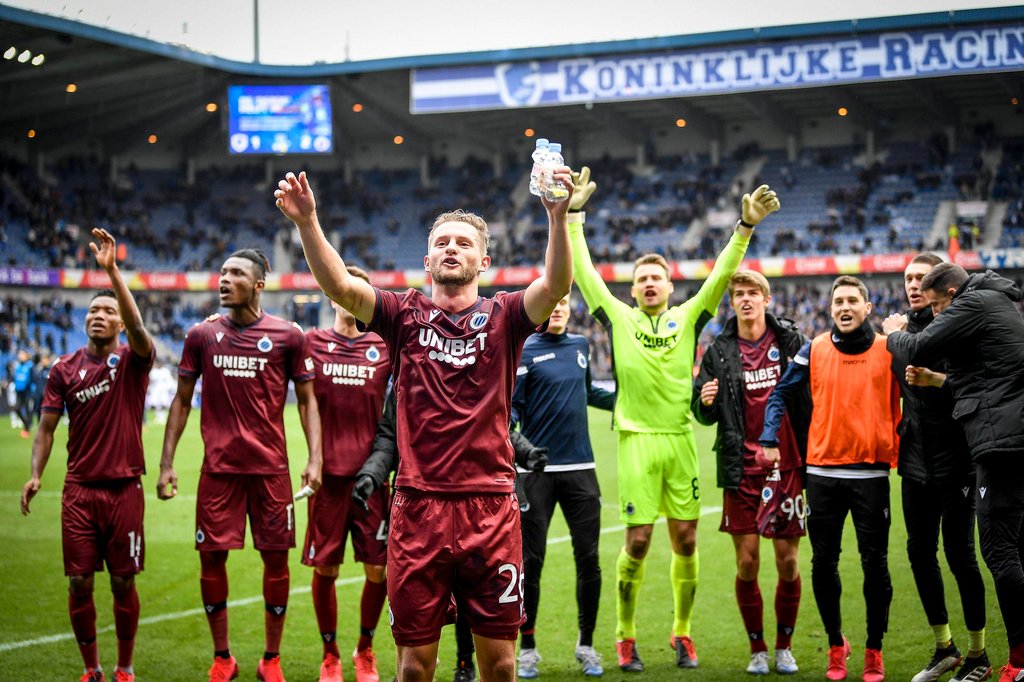 Corona-Meister nach 29 Spieltagen: Club Brügge.