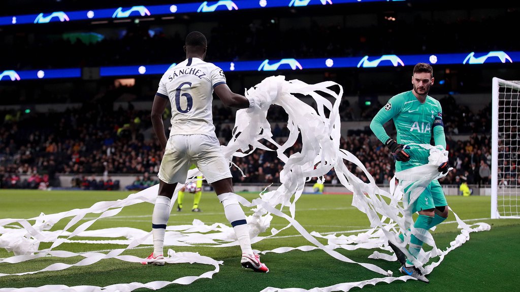 Tottenham macht sauber.
