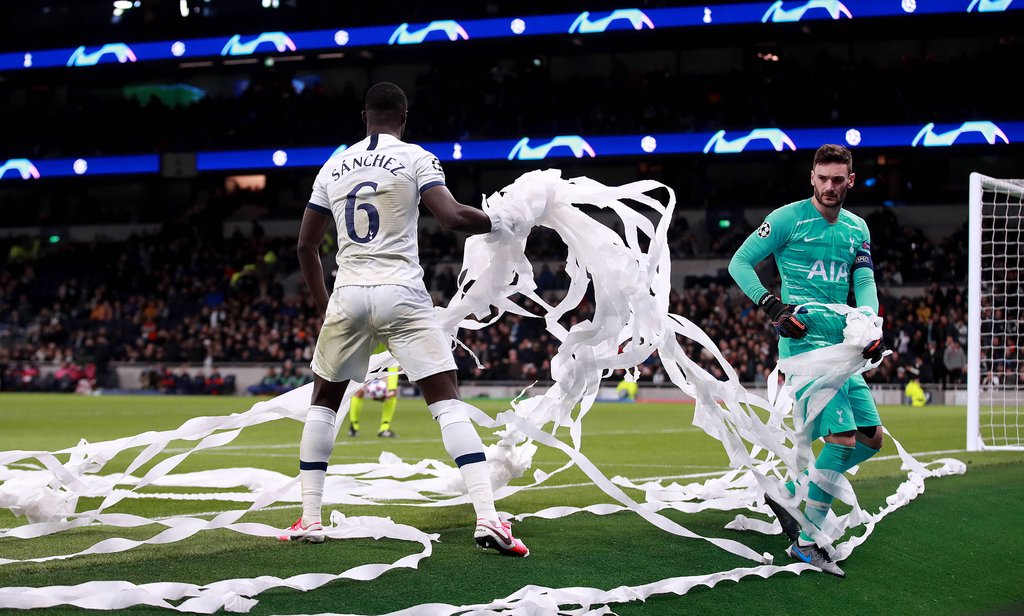 Tottenham macht sauber.