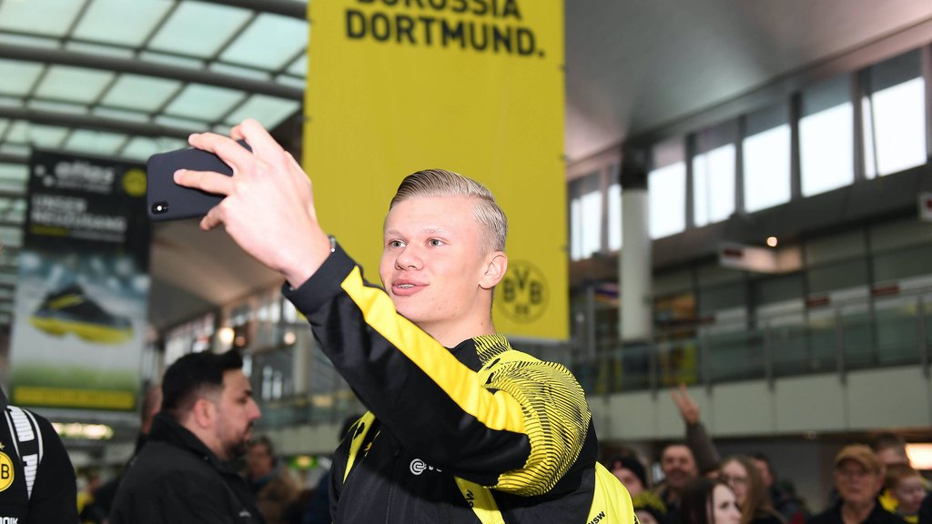 BVB statt RB: Stürmer Erling Haaland