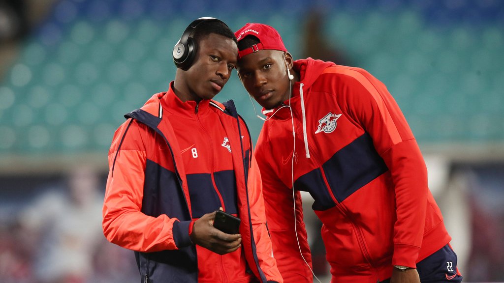 Ersatz für Adams? Amadou Haidara und Nordi Mukiele (r.)