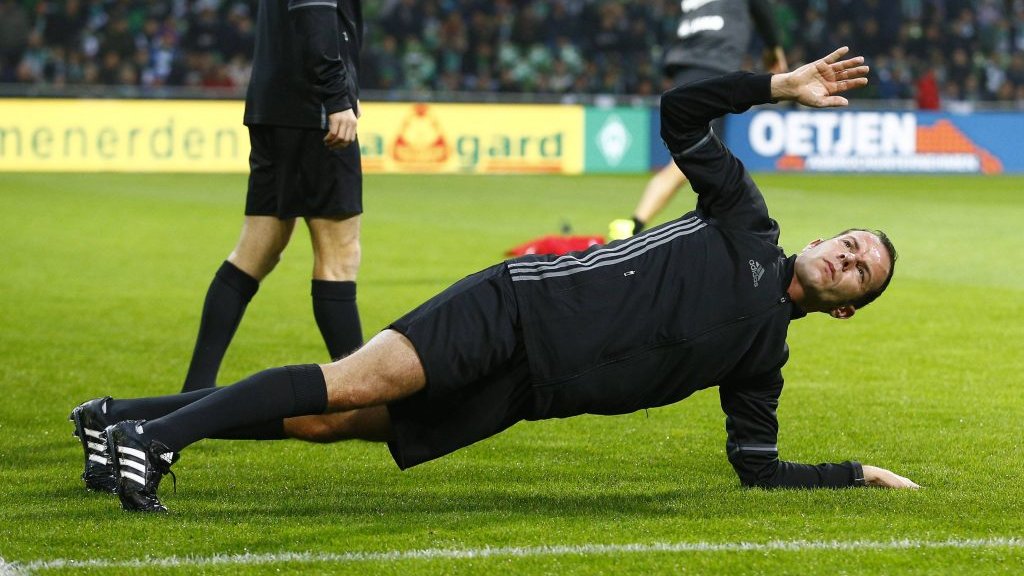 Macht als Schiedsrichter auf verschiedene Arten eine gute Figur: Marco Fritz.