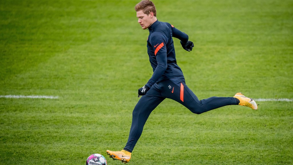 Marcel Halstenberg ist wieder im Training bei RB Leipzig.