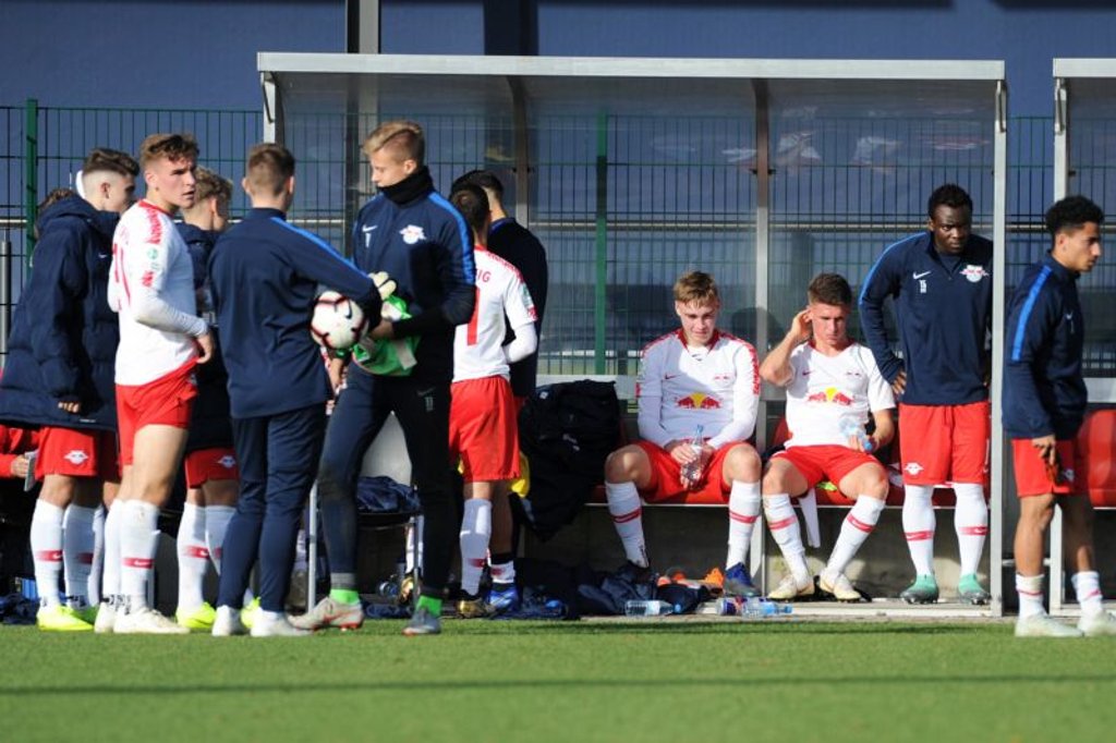 Die U19 von RB Leipzig.