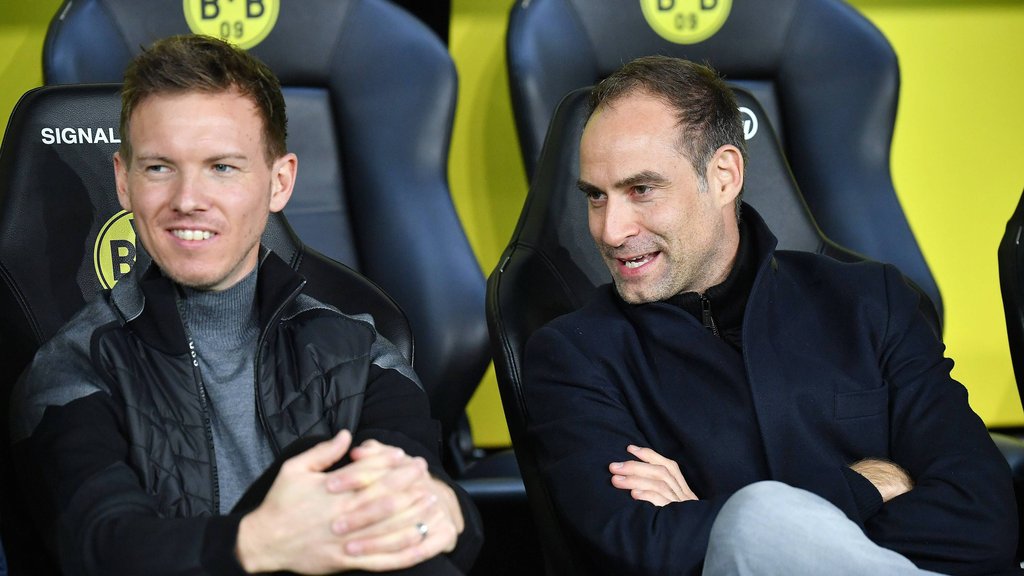 Arbeiten weiter zusammen: Julian Nagelsmann und Oliver Mintzlaff.