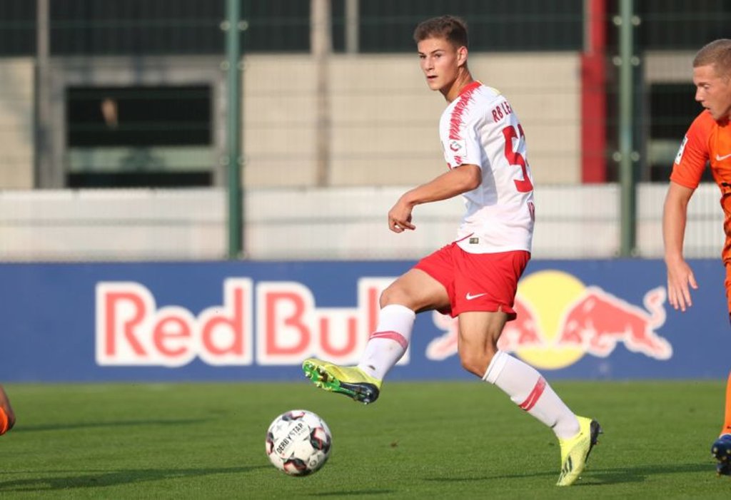 Absolvierte beim Test gegen Zaglebie Lubin seinen bislang einzigen Einsatz für die Profis von RB Leipzig: Tom Krauß.