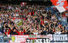 1400 Fans von RB Leipzig waren in Paris mit dabei.