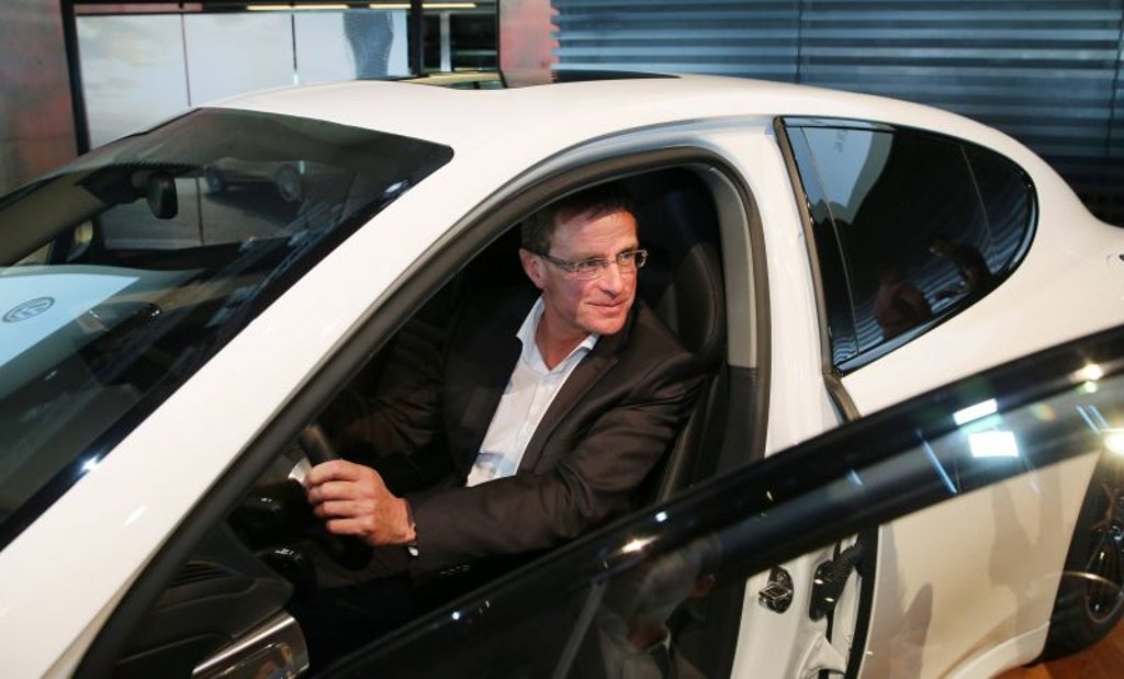 Ralf Rangnick verordnet den Profis bei RB Leipzig VW.
