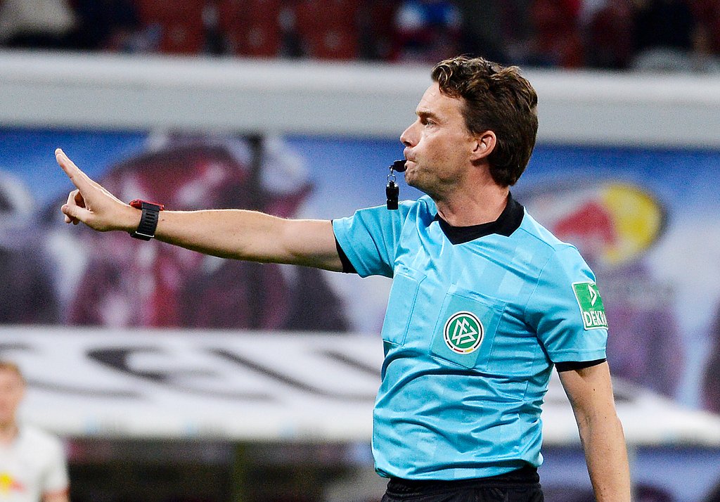Guido Winkmann hat bislang neun Spiele von RB Leipzig gepfiffen.