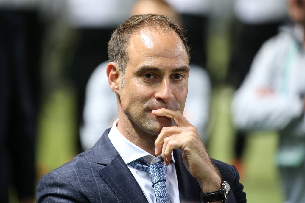 Gute Idee: RB-Chef Oliver Mintzlaff radelt die 180 Kilometer von Leipzig nach Berlin.