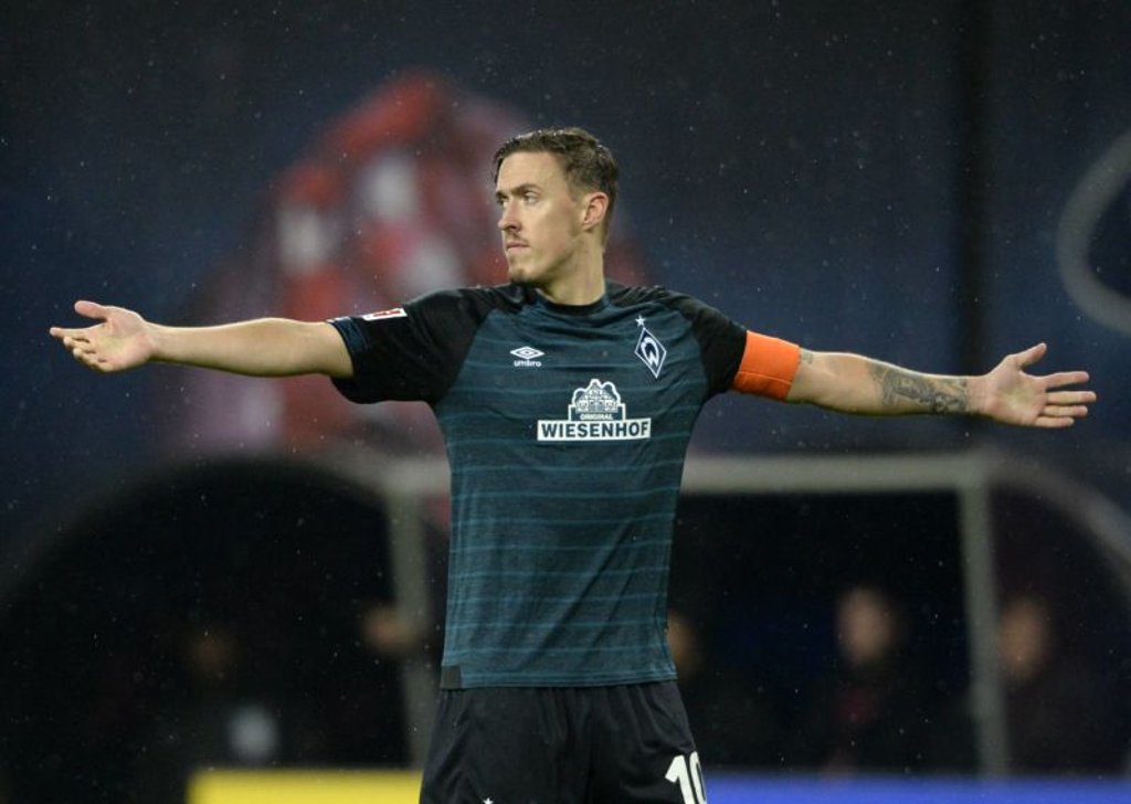 Max Kruse im Spiel von RB Leipzig gegen Werder Bremen.