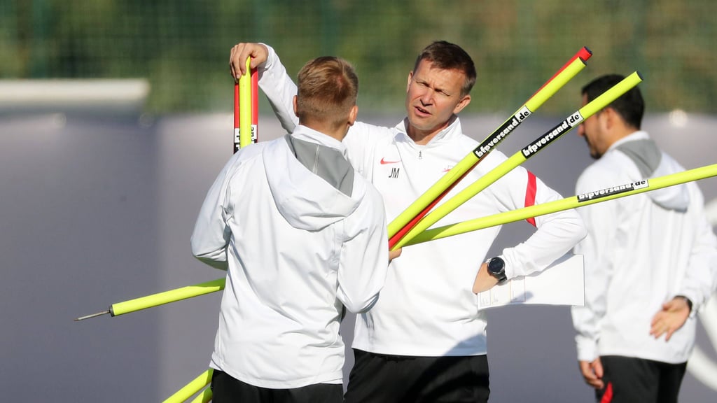 „Es ist eine große Gelegenheit, ein großes Ergebnis zu erzielen”: Jesse Marsch muss mit RB Leipzig gegen Paris St. Germain ran.