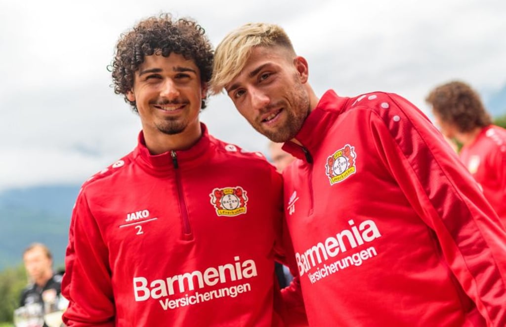 Gemeinsam bei Bayer mit Kevin Kampl.