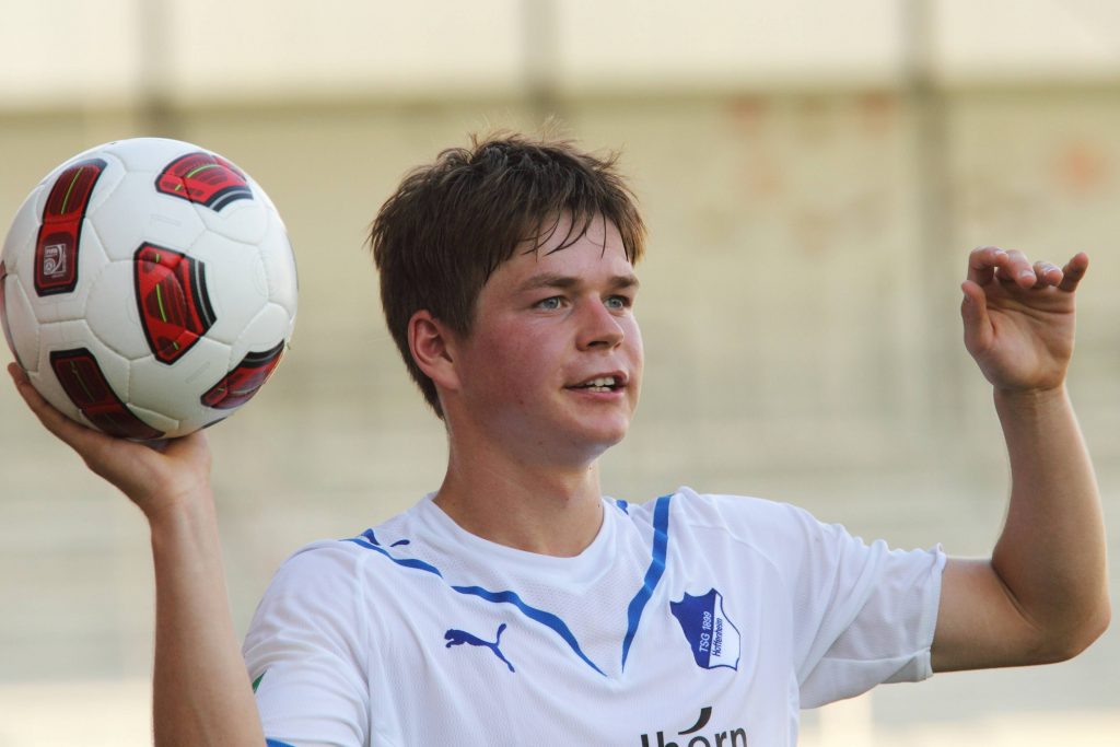 Kaum verändert, oder? Dominik Kaiser 2010 im Trikot der TSG Hoffenheim