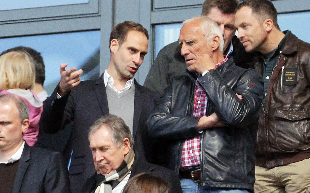 Mateschitz und Mintzlaff – für ihre Strukturaufbauarbeit bei RB Leipzig gelobt.