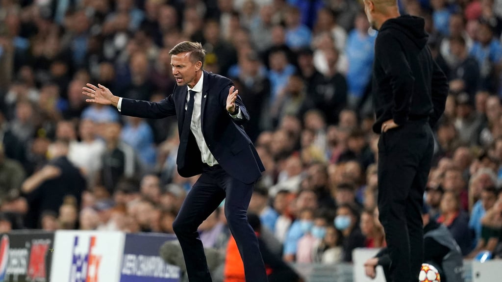 Pep is watching him: Jesse Marsch in Manchester.