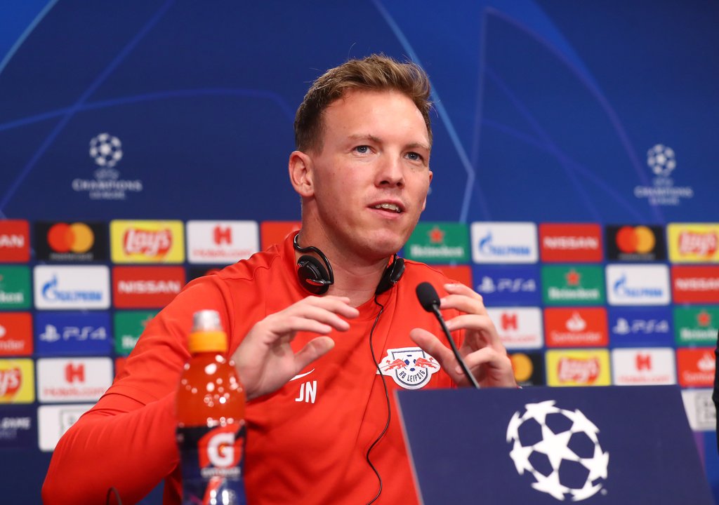 RB Leipzigs Trainer Julian Nagelsmann