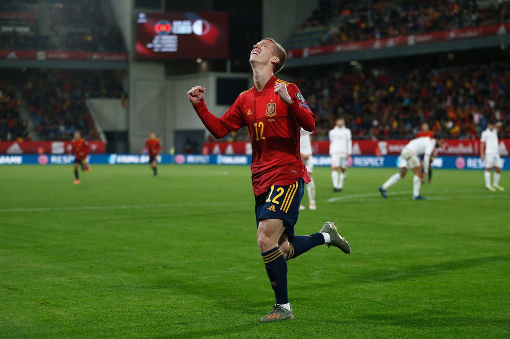 Zweite Nominierung für die spanische Nationalelf: Dani Olmo.