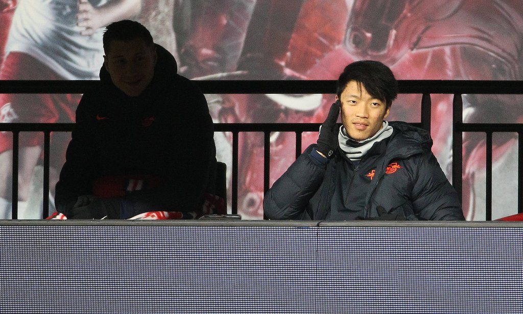 Ist momentan oft nur Zuschauer: RB Leipzigs Hee-Chan Hwang