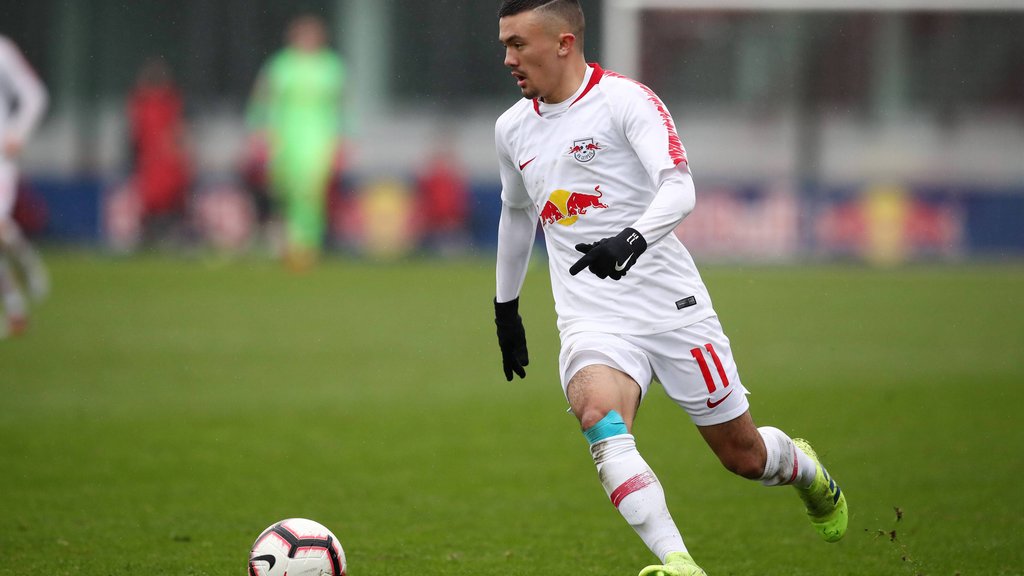 Oliver Bias kommt beim FC Nitra in der Slowakei unter. Hier zu seiner Zeit bei RB Leipzig.