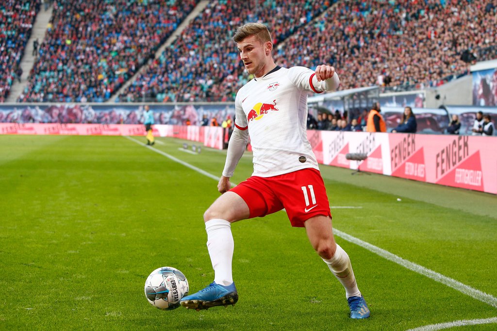 Gegen Leverkusen glücklos, kaum in Abschlusspositionen und mit unsauberen Flanken: Timo Werner.