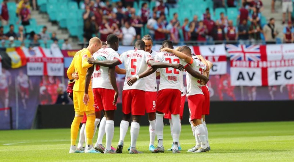 Leipzig gegen Aston Villa.
