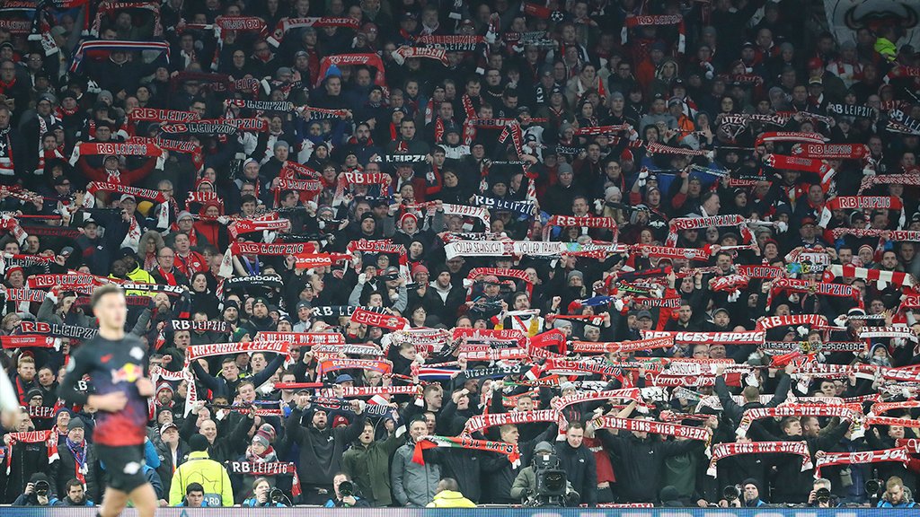 Fans von RB Leipzig sorgten durch Werfen von Gegenständen für eine vierstellige Geldstrafe.