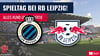 Club Brügge empfängt RB Leipzig.