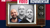 Im RBlive-Videokommentar bewertet das Trio Ullrich Kroemer (hervorgehoben), Matthias Kießling und Martin Henkel (von links) den kommenden Spieltag bei RB Leipzig (Bild: RBlive).