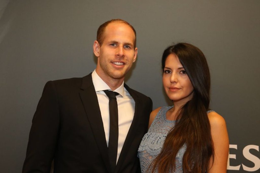 Peter Gulacsi mit Ehefrau Diana bei einem Charity-Event.