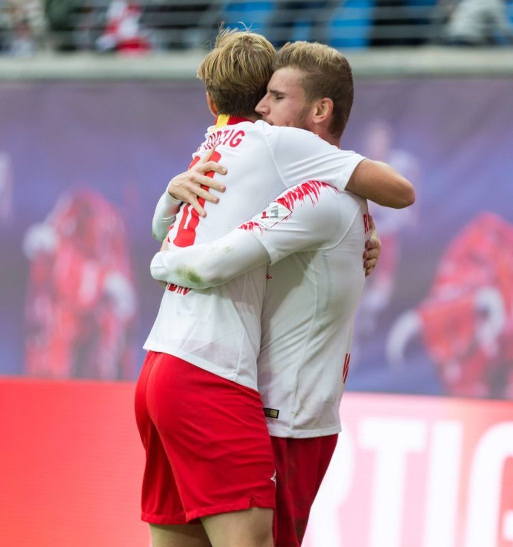 Lovebirds: Timo Werner und Emil Forsberg.