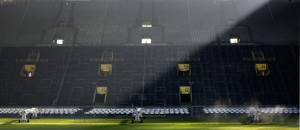 Das Dortmunder Stadion wird beim Derby gegen Schalke 04 leer bleiben.