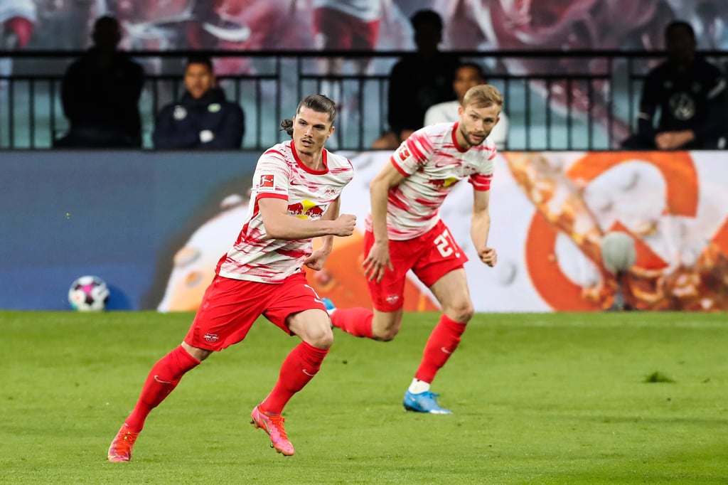 Bei RB Leipzig und im ÖFB-Team vereint: Marcel Sabitzer (l.) und sein Landsmann Konrad Laimer.
