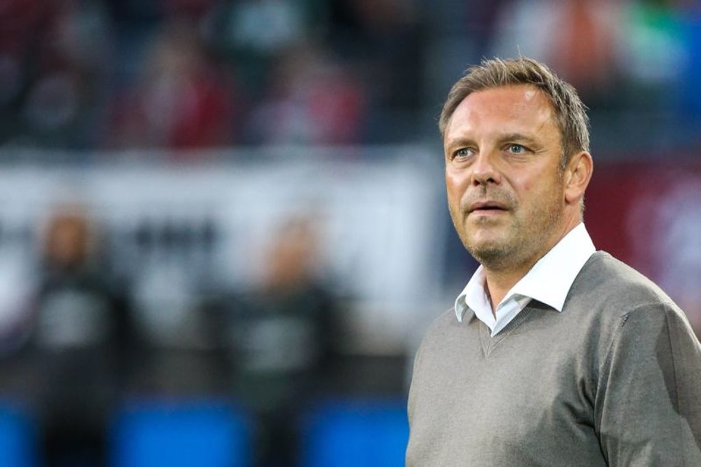 Andre Breitenreiter will gegen RB Leipzig gewinnen.