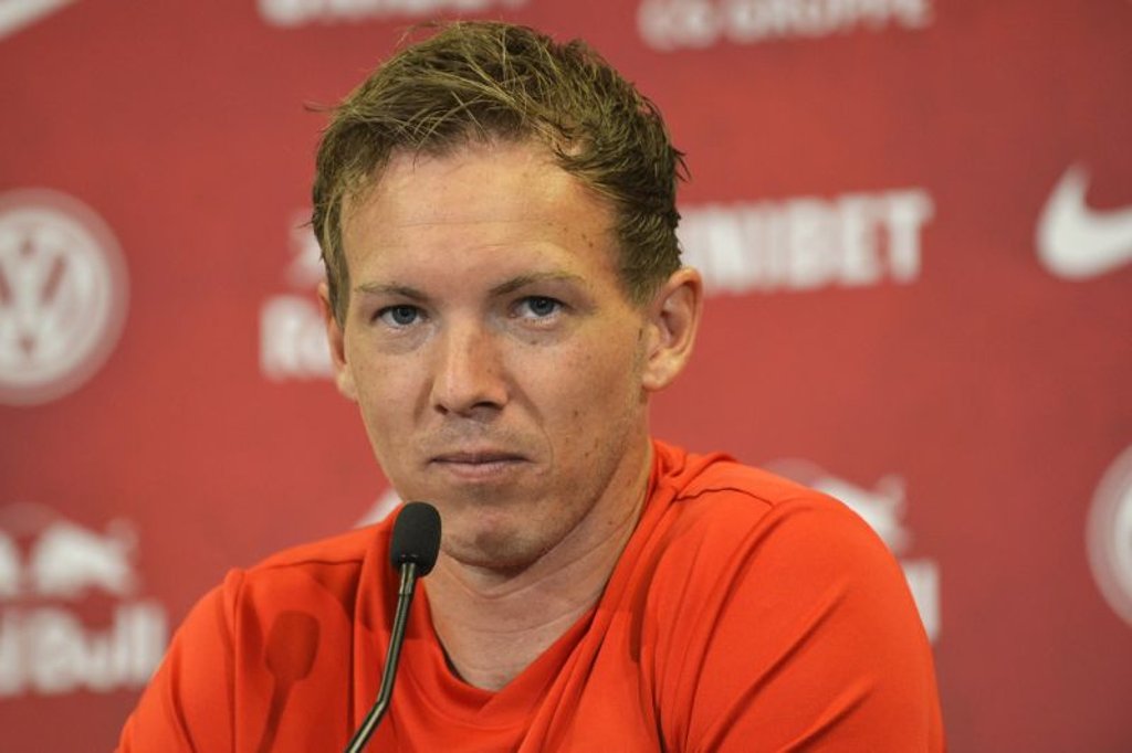 Pressekonferenz bei RB Leipzig mit Julian Nagelsmann.